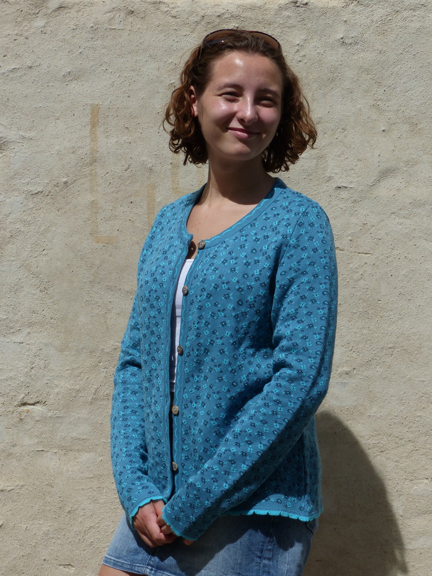 Kurze Jacke - Miniflowers